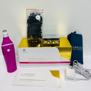 Lancer Pro Polish Micro- dermabrasion Device NEW